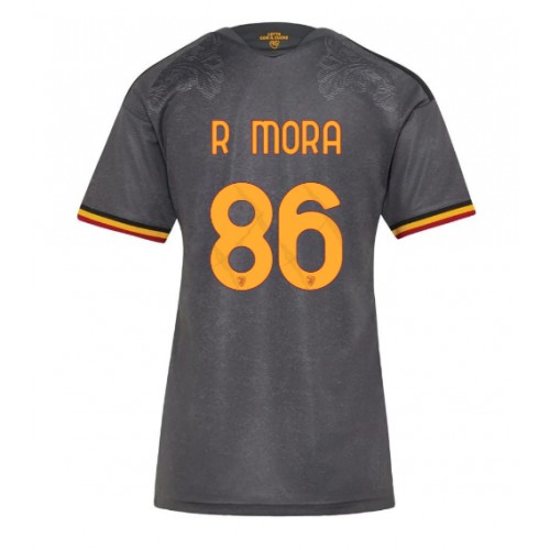 AS Roma Rodrigo Mora #86 Tredjetrøje Dame 2026-27 Kortærmet